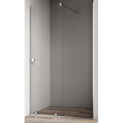 Душевая дверь - Cezares, Stream BF1, 140x195 см, STREAM-BF-1-140-C-Cr