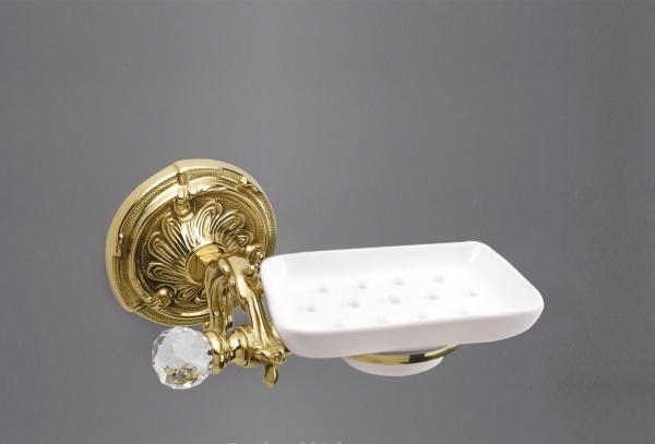 Art&Max Barocco Crystal, Мыльница, AM-1786-Do-Ant-C