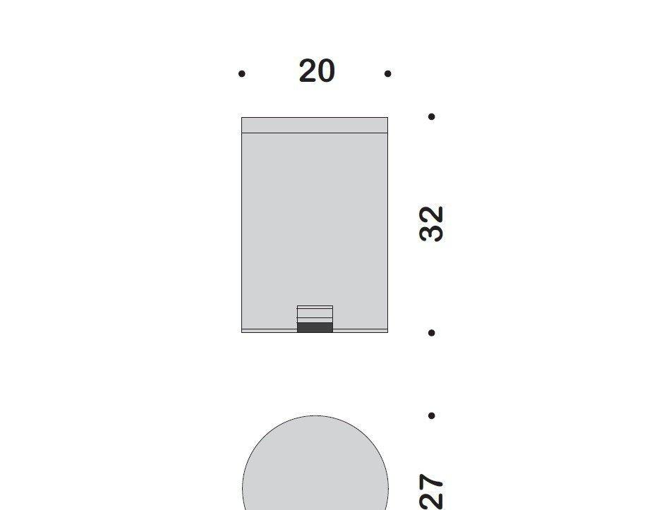 Colombo Hotel Collection, Мусорное ведро, B9968.IL