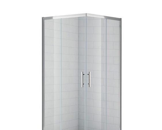 Душевой уголок - Cezares, Eco, 80x80x190 см, ECO-A-2-80-C-Cr / ECO-O-A-2-80-C-Cr