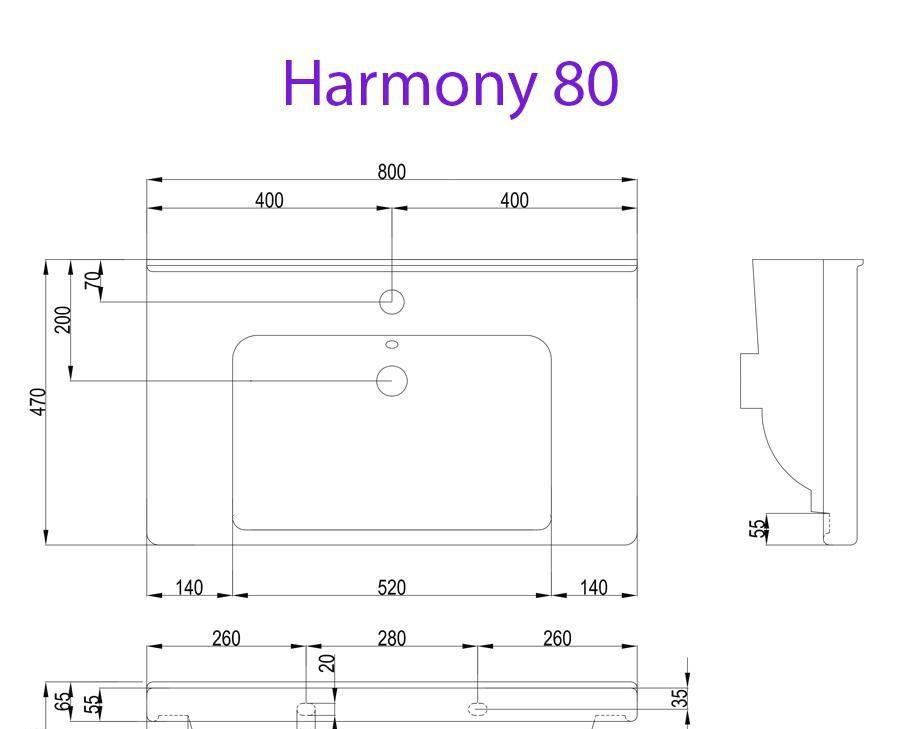 Aquanet Денвер, Комплект (гарнитур), 640207