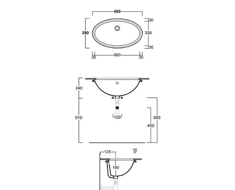 Simas Spazio, Раковина, LFT74bi