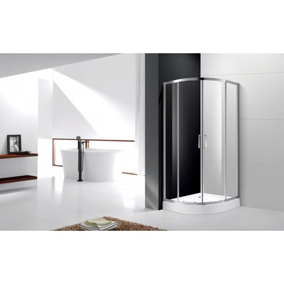 Душевой уголок - Cezares, Molveno, 80x80x190 см, MOLVENO-R-2-80-C-Cr-IV