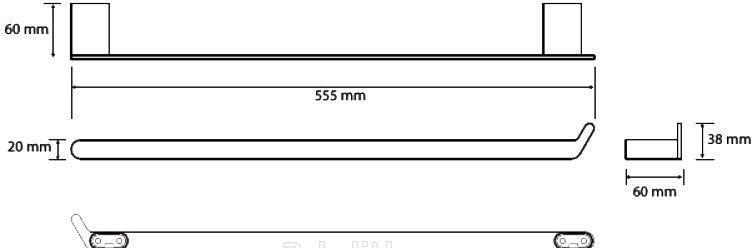 Bemeta Organic, Полотенцедержатель, 157104361