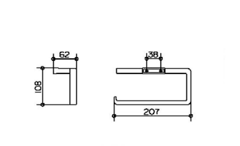 Keuco Industrie, Полотенцедержатель, 41421 010000