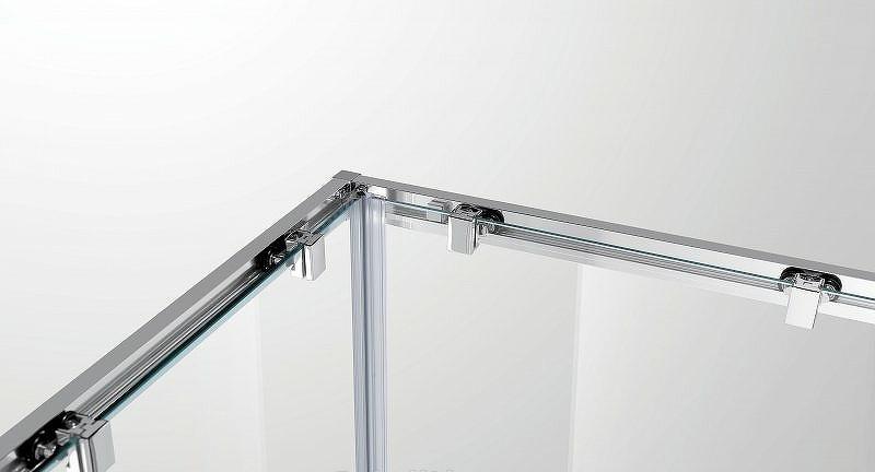 Душевой уголок - Cezares, без коллекции, 90.5x90.5x190 см, MOLVENO-A-2-90-P-BORO