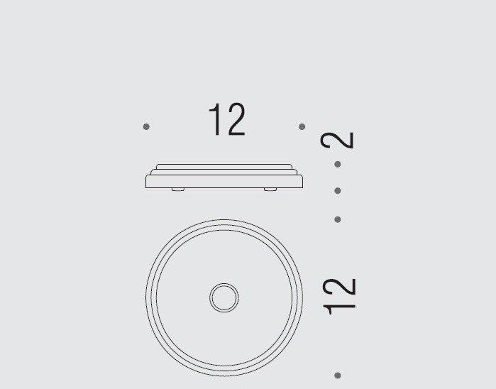 Colombo Hermitage, Мыльница, B3340.OA