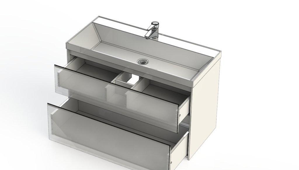 Aquanet Гласс, Тумба для раковины, 00235664