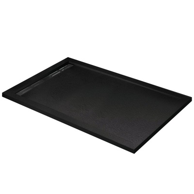 Душевой поддон - Cezares, Tray, 90x120x3 см, TRAY-AS-AH-120/90-30-NERO / AS-AH-120/90-30-NERO
