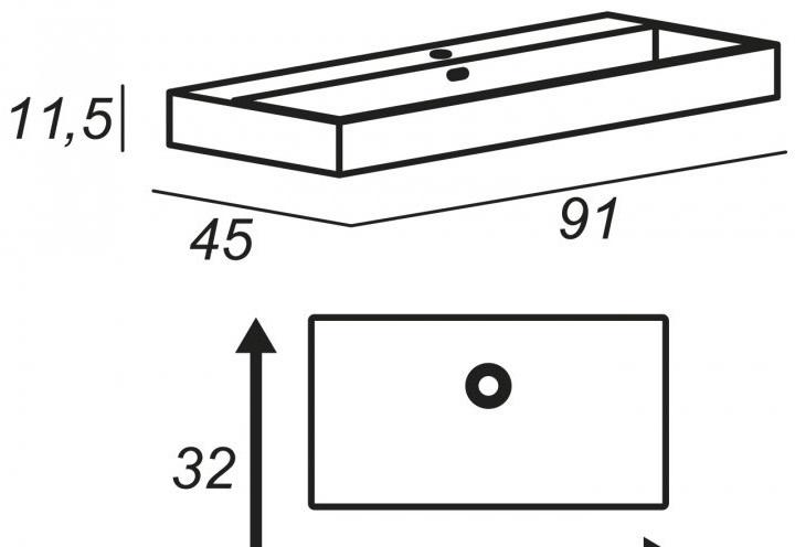 Cezares без коллекции, Раковина, 50263
