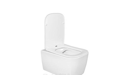 Aquatek Либра NEW, Унитаз подвесной с инсталляцией и кнопкой, SET AQUATEK ЛИБРА N cm