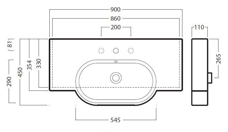 Hatria Area, Раковина, YXA001
