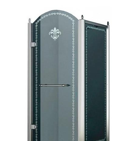 Душевой уголок - Cezares, Retro, 90x90x195 см, RETRO-A-A-1-90-CP-Cr-L / RETRO-A-1-90-CP-Cr-L