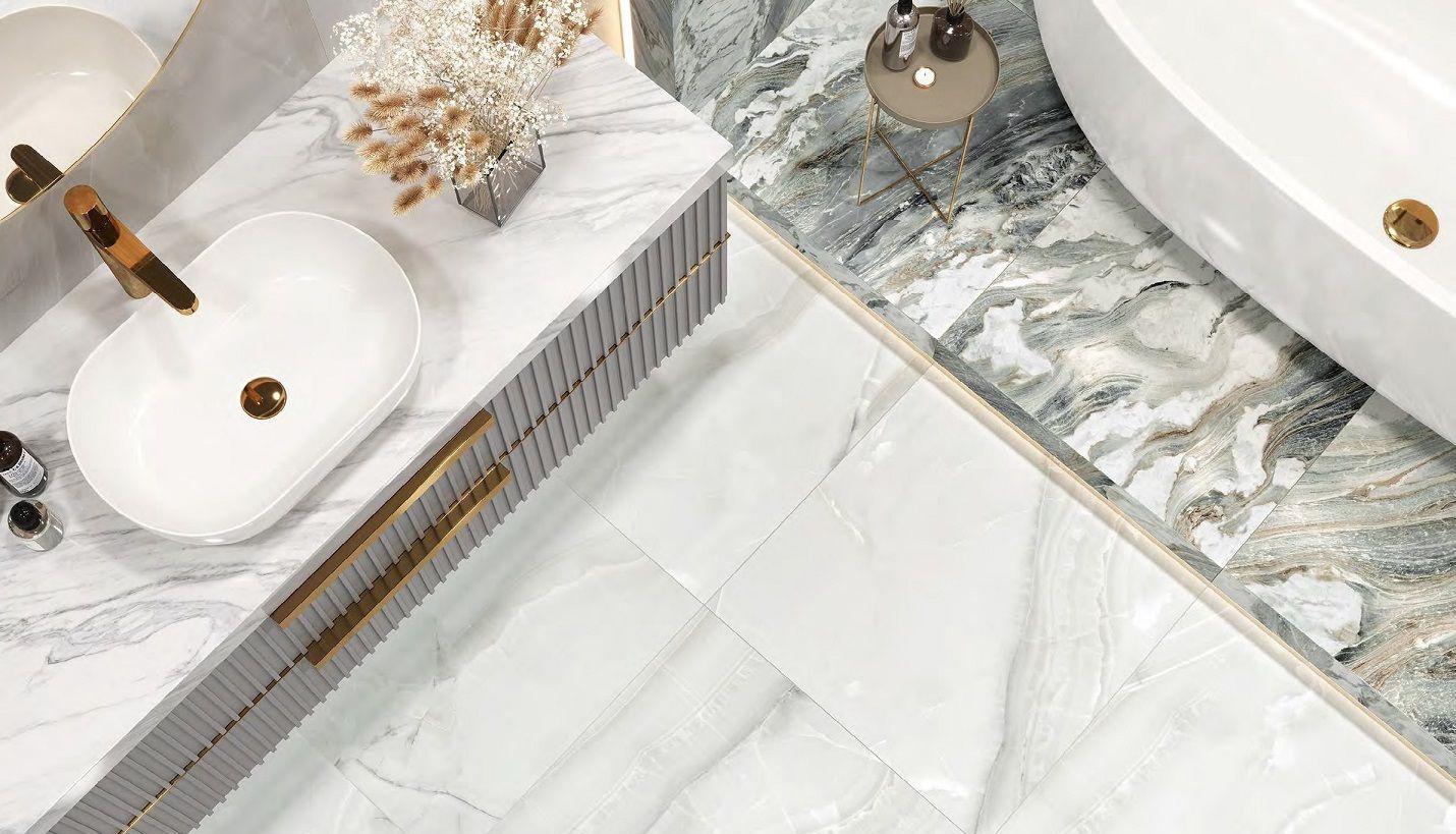 Картинка LCM Snow Onyx, Керамогранит, 60x120 см