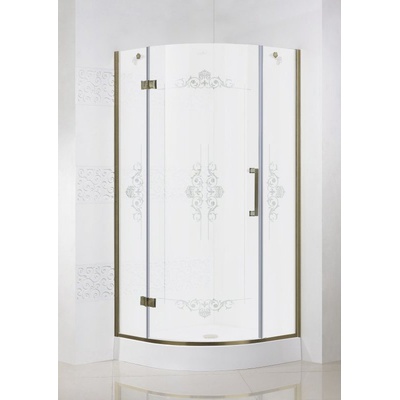 Душевой уголок - Cezares, Magic Royal Palace, 90x90x195 см, MAGIC-R-1-90-ROYAL PALACE-CP-Br-L / MAGIC-A-R-1-90-ROYAL PALACE-A-CP-Br-L