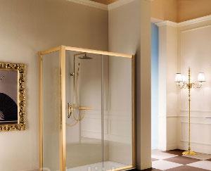 Боковая стенка - Cezares, Magic Royal Palace, 100x100x195 см, MAGIC-100-FIX-ROYAL PALACE-PP-Cr-L