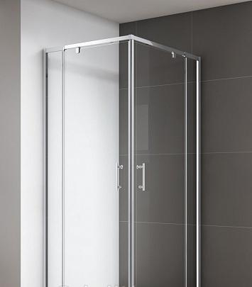 Душевой уголок - Cezares, Variante, 80x90x195 см, VARIANTE-A/AH-2-80/90-C-Cr