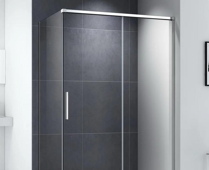 Душевой уголок - Cezares, Duet Soft-M, 80x150x195 см, DUET SOFT-M-AH-1-150/80-C-Cr