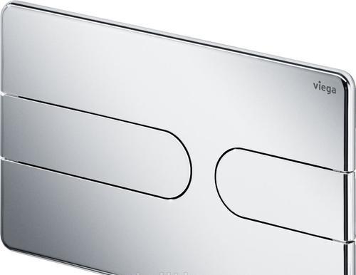 Кнопка смыва - Viega, Prevista, 6x22x13 см, 773052 / 8613.1
