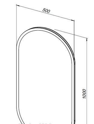 Aquanet Монте, Зеркало, 288970 / 00288970