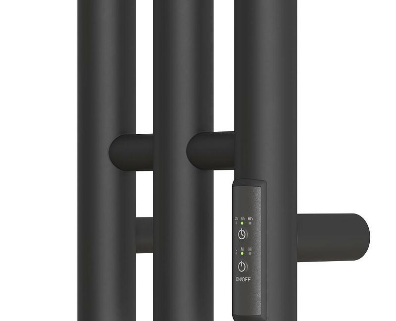 Полотенцесушитель электрический - Point, Деметра, 9.7x15.2x119 см, PN12822B