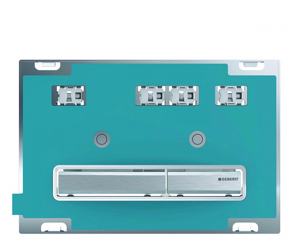 Кнопка смыва - Geberit, Sigma 50, 1.4x24.6x16.4 см, 115.788.00.2