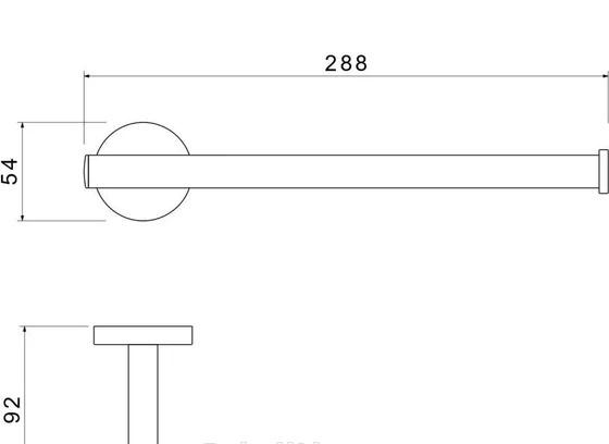 Aquatek Оберон, Полотенцедержатель, AQ4219CR