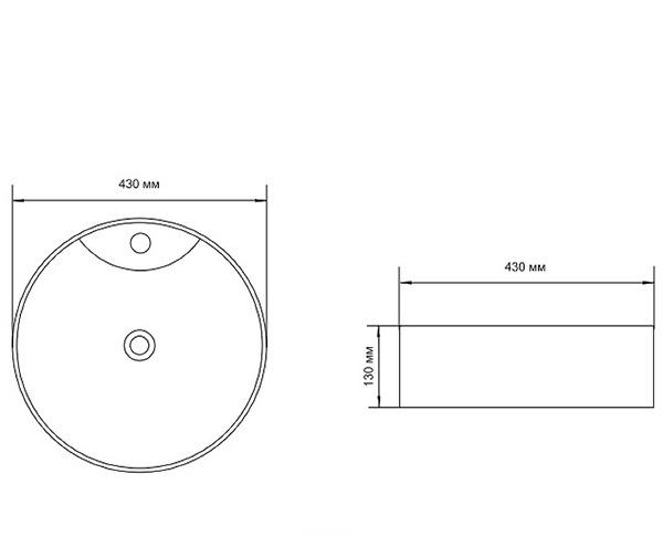 Aquanet Moon, Раковина, T-17 MB