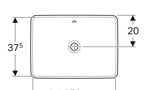 Geberit Variform, Накладная (чаша), 500.736.01.2
