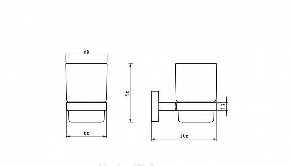 Aquanet Flash, Стакан, 00210783