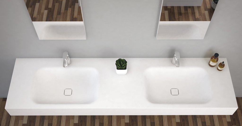 Cezares Titan, Раковина, TITAN-1600-LVB-INCASSO