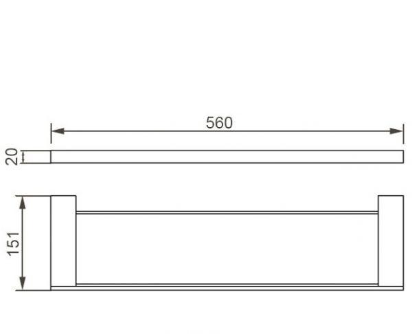 Aquanet 5600, Полка, 00187070