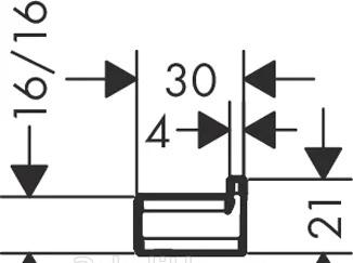 Hansgrohe AddStoris, Крючок, 41742140