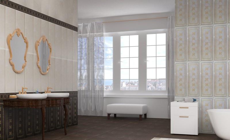 Картинка Argenta Nitra, Настенная плитка, 25x70 см