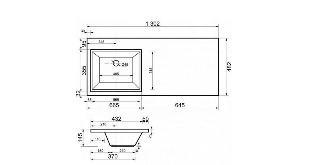 Aquanet Токио, Тумба для раковины, 00239291