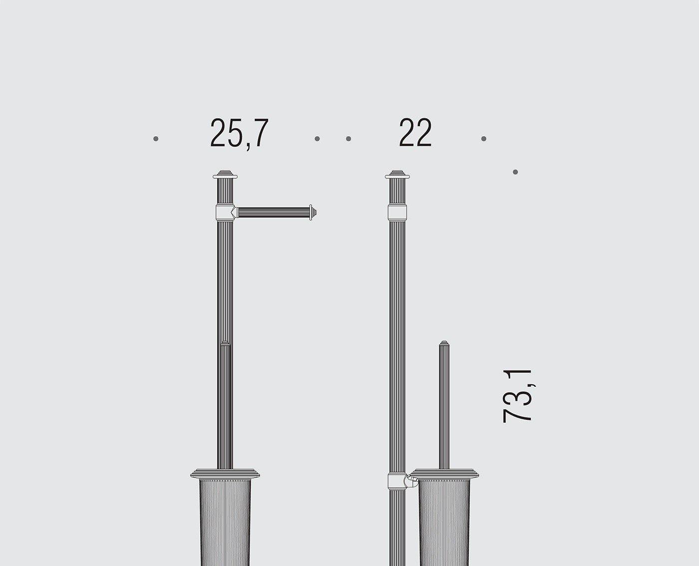 Colombo Hermitage, Стойка, B3318.CR