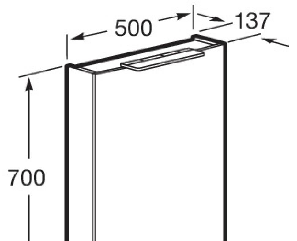 Roca Oleta, Шкаф-зеркало, 857644501
