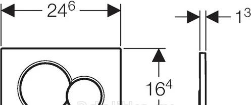 Geberit без коллекции, Унитаз подвесной с инсталляцией и кнопкой, NT10SL