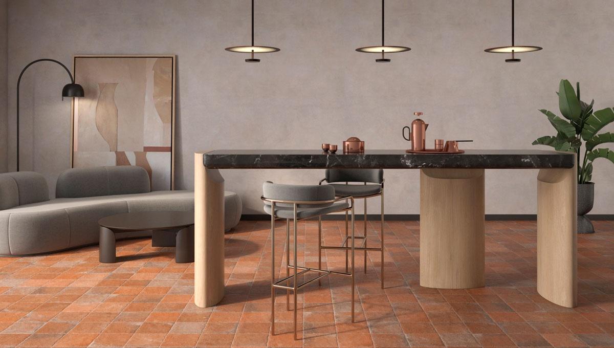 Картинка Geotiles Terracotta, Керамогранит, 45x45 см