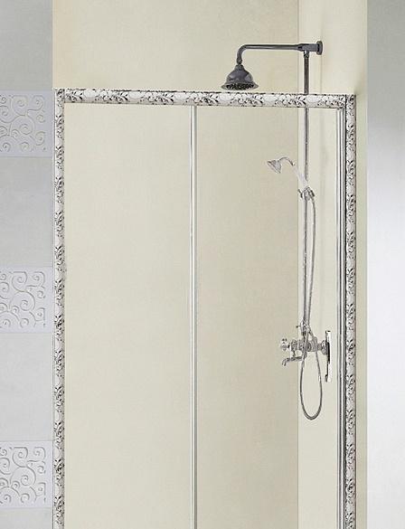 Душевая дверь - Cezares, Art gotico, 120x185 см, ART-GOTICO-BF-1-120-C-D-L