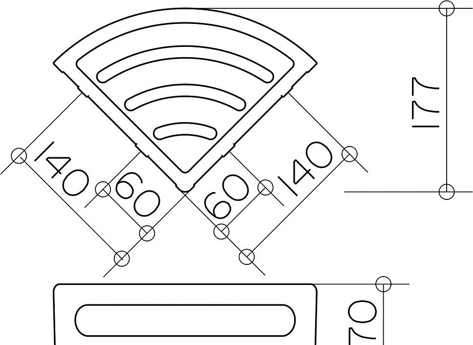 Keuco Elegance new, Полка, 11657010001 / 11657 010001