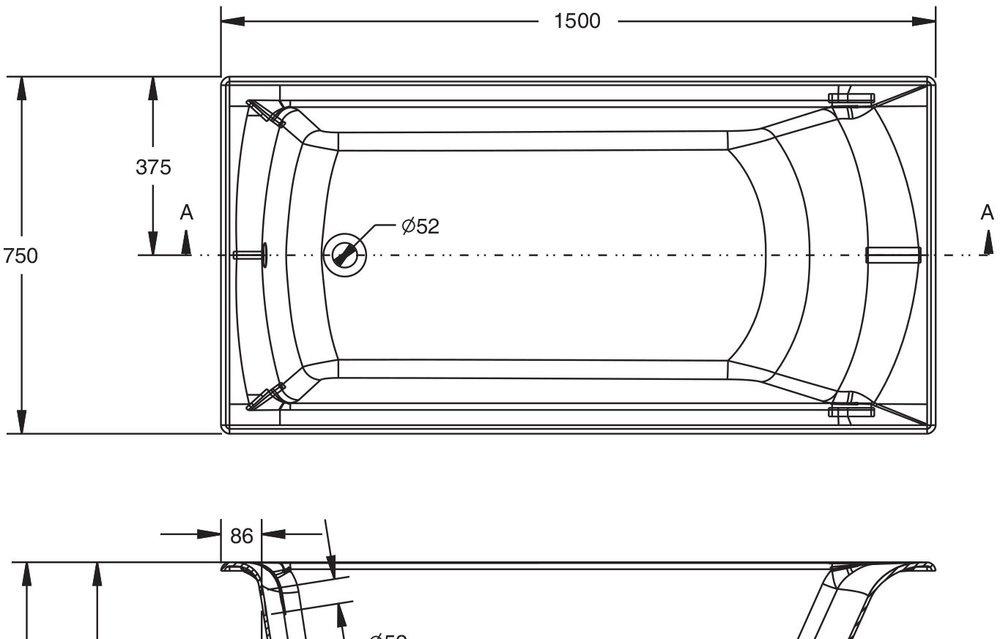 Jacob Biove, Чугунная ванна, E6D903-0