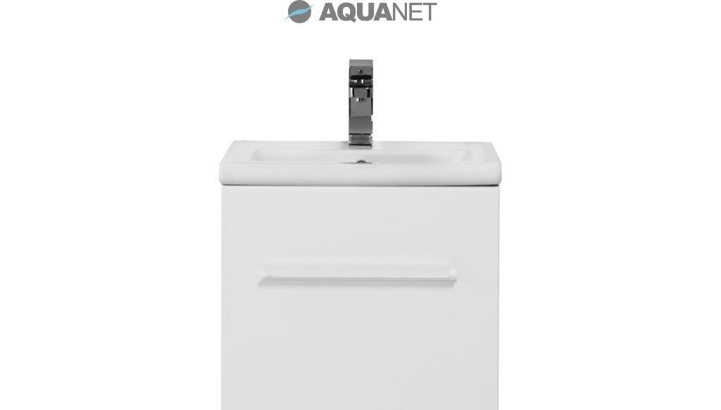 Aquanet Порто, Тумба с раковиной, S-UM-COM50/1-w / 6641mkr / UM-COM50/1