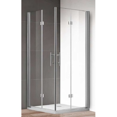 Душевой уголок - Cezares, Eco, 80x80x195 см, ECO-O-AS-2-80-C-Cr