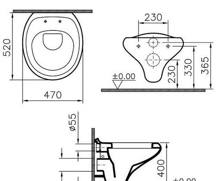 Vitra Istanbul, Унитаз подвесной, 4518B403-0075
