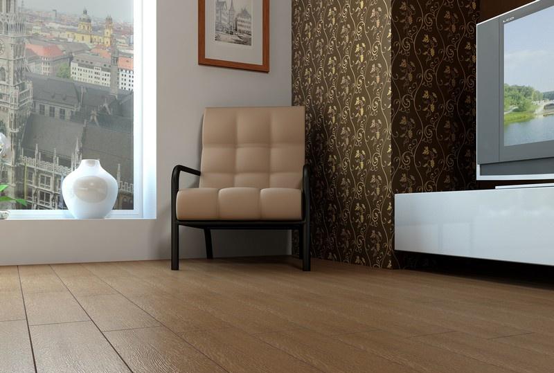 Картинка Vitra Woodstock, Напольная плитка, 60x15 см