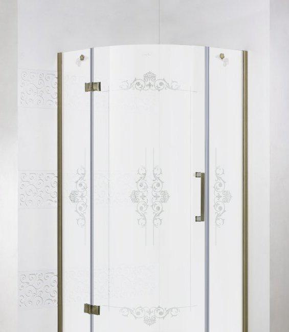 Душевой уголок - Cezares, Magic Royal Palace, 90x90x195 см, MAGIC-R-1-90-ROYAL PALACE-CP-Br-L / MAGIC-A-R-1-90-ROYAL PALACE-A-CP-Br-L