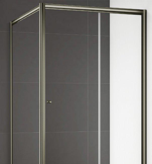 Душевой уголок - Cezares, Giubileo, 120x100x195 см, GIUBILEO-AH-1-120/100-SCORREVOLE-C-Br