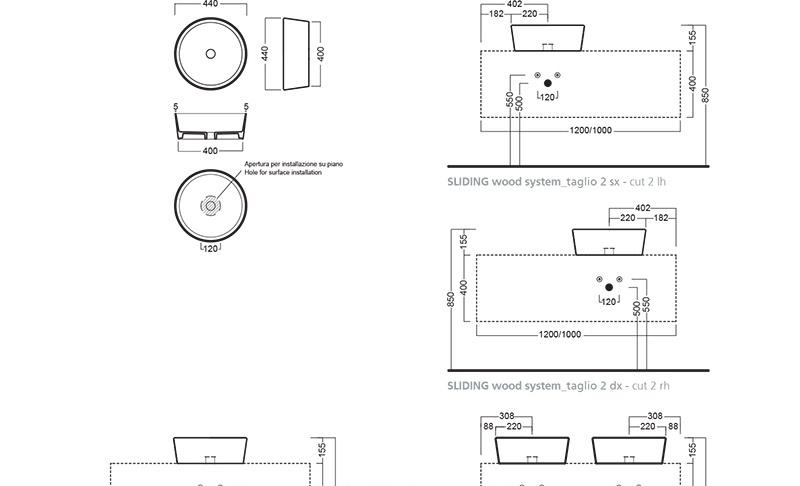 Hatria Happy hour, Раковина, A0Y1VG25