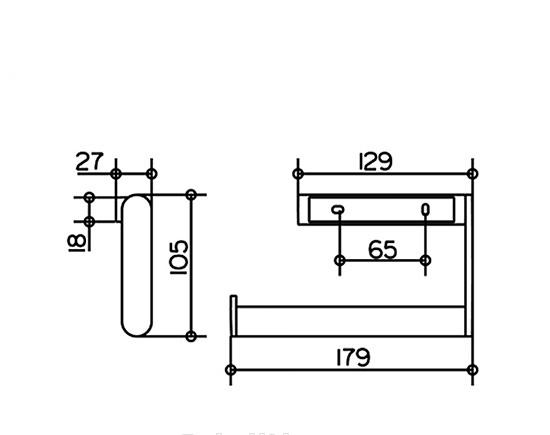 Keuco Plan, Полотенцедержатель, 14922 010000